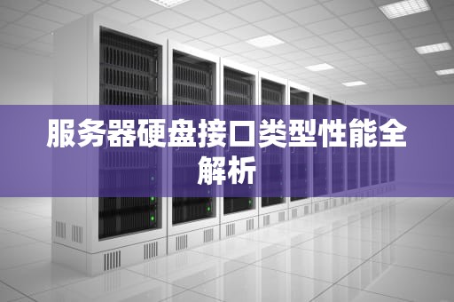 服务器硬盘接口类型性能全解析
