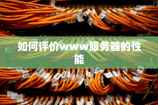 如何评价www服务器的性能