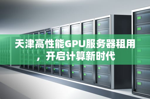 天津高性能GPU服务器租用，开启计算新时代