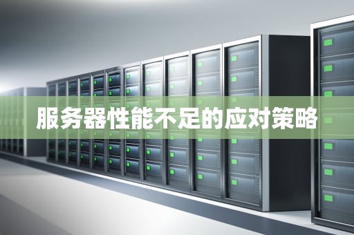 服务器性能不足的应对策略