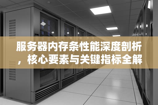 服务器内存条性能深度剖析，核心要素与关键指标全解读