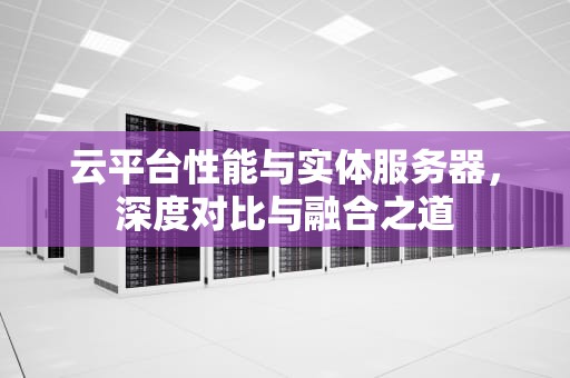 云平台性能与实体服务器，深度对比与融合之道