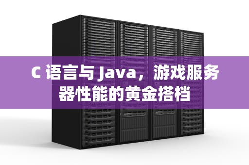 C 语言与 Java，游戏服务器性能的黄金搭档