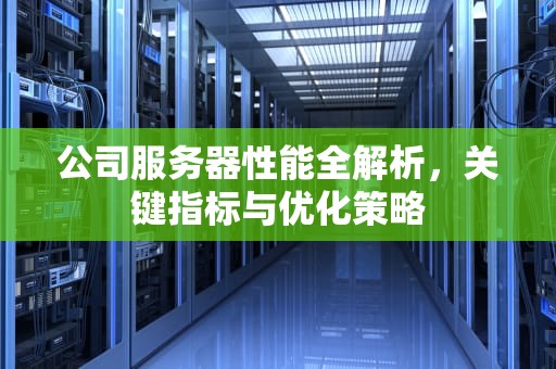 公司服务器性能全解析，关键指标与优化策略