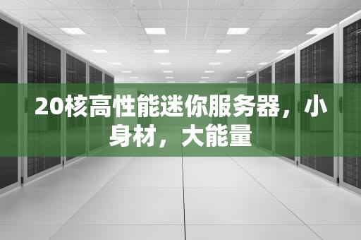 20核高性能迷你服务器，小身材，大能量
