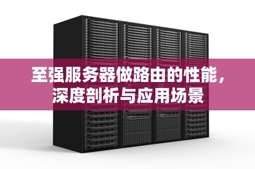 至强服务器做路由的性能，深度剖析与应用场景