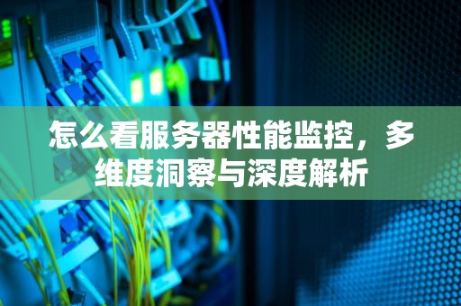 怎么看服务器性能监控，多维度洞察与深度解析