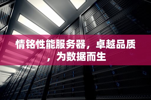 情铭性能服务器，卓越品质，为数据而生