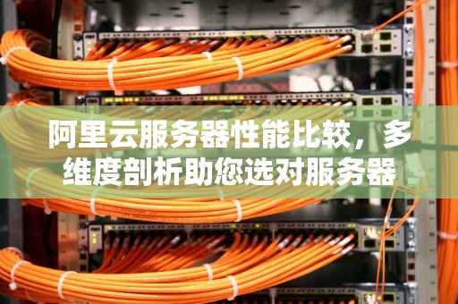 阿里云服务器性能比较，多维度剖析助您选对服务器