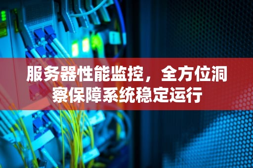 服务器性能监控，全方位洞察保障系统稳定运行