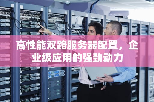 高性能双路服务器配置，企业级应用的强劲动力