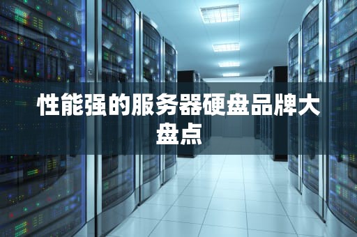 性能强的服务器硬盘品牌大盘点