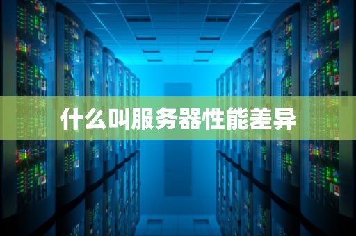 什么叫服务器性能差异