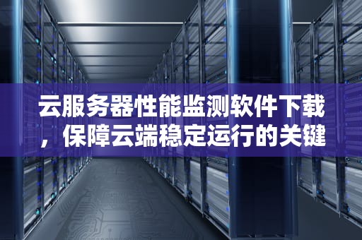 云服务器性能监测软件下载，保障云端稳定运行的关键