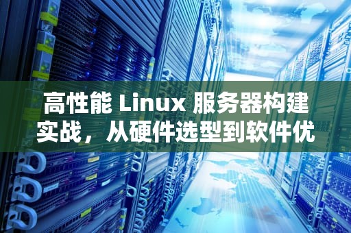 高性能 Linux 服务器构建实战，从硬件选型到软件优化