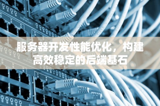 服务器开发性能优化，构建高效稳定的后端基石
