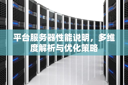 平台服务器性能说明，多维度解析与优化策略