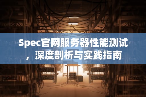 Spec官网服务器性能测试，深度剖析与实践指南