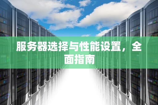 服务器选择与性能设置，全面指南