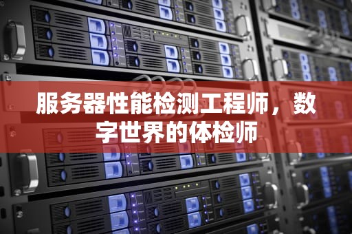 服务器性能检测工程师，数字世界的体检师