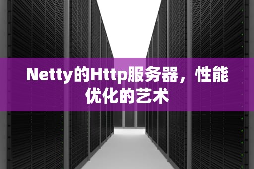 Netty的Http服务器，性能优化的艺术