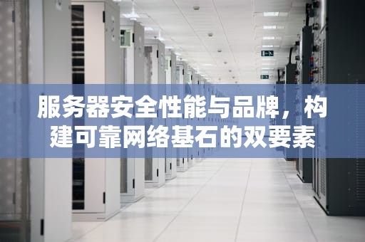 服务器安全性能与品牌，构建可靠网络基石的双要素