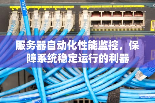 服务器自动化性能监控，保障系统稳定运行的利器