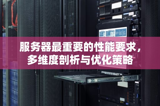 服务器最重要的性能要求，多维度剖析与优化策略