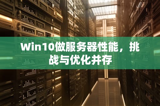 Win10做服务器性能，挑战与优化并存