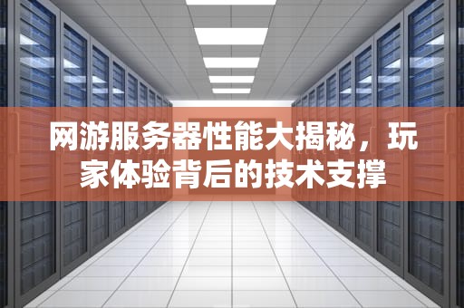 网游服务器性能大揭秘，玩家体验背后的技术支撑