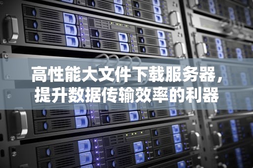高性能大文件下载服务器，提升数据传输效率的利器
