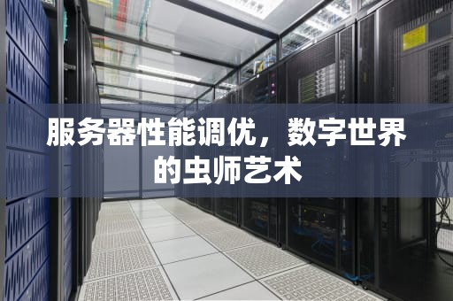 服务器性能调优，数字世界的虫师艺术
