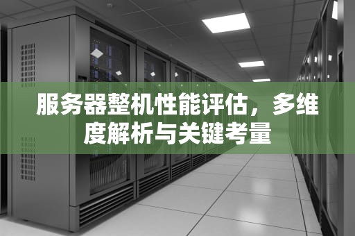 服务器整机性能评估，多维度解析与关键考量