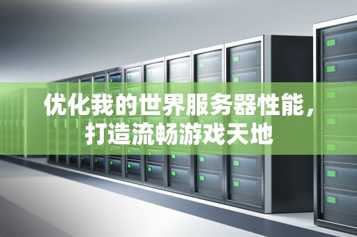 优化我的世界服务器性能，打造流畅游戏天地
