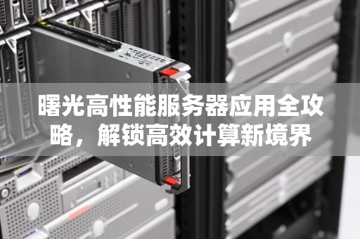 曙光高性能服务器应用全攻略，解锁高效计算新境界