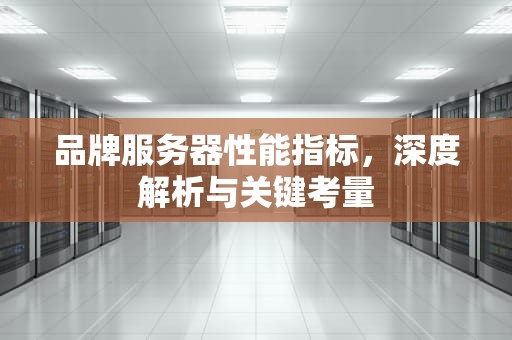 品牌服务器性能指标，深度解析与关键考量