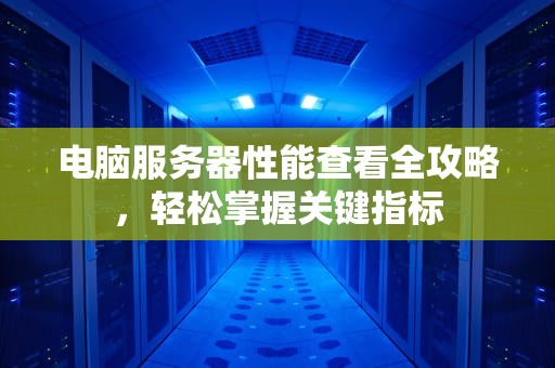 电脑服务器性能查看全攻略，轻松掌握关键指标