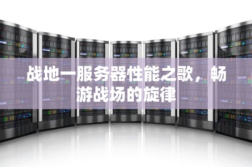 战地一服务器性能之歌，畅游战场的旋律