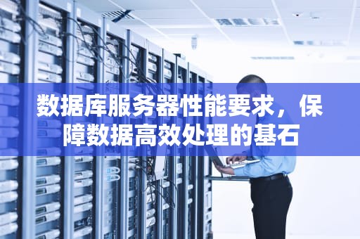 数据库服务器性能要求，保障数据高效处理的基石