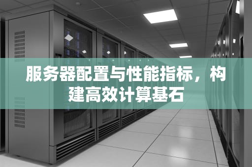 服务器配置与性能指标，构建高效计算基石