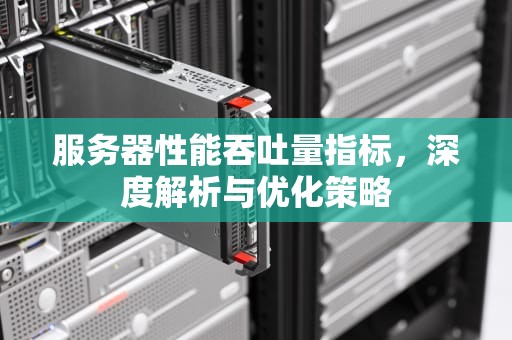 服务器性能吞吐量指标，深度解析与优化策略