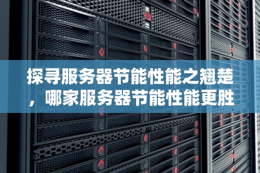探寻服务器节能性能之翘楚，哪家服务器节能性能更胜一筹？