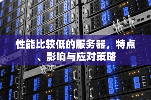 性能比较低的服务器，特点、影响与应对策略
