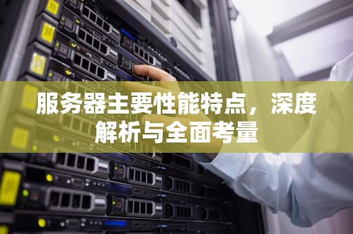 服务器主要性能特点，深度解析与全面考量