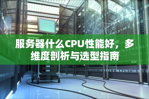 服务器什么CPU性能好，多维度剖析与选型指南