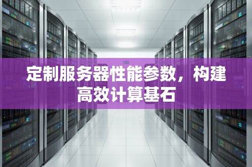 定制服务器性能参数，构建高效计算基石