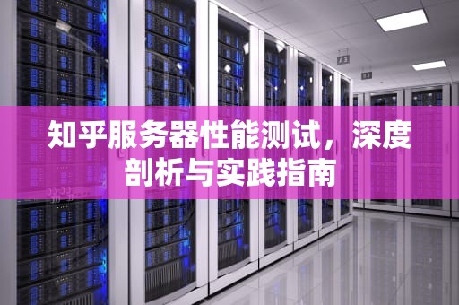 知乎服务器性能测试，深度剖析与实践指南