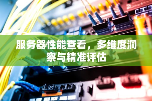 服务器性能查看，多维度洞察与精准评估