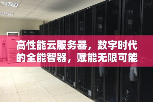 高性能云服务器，数字时代的全能智器，赋能无限可能
