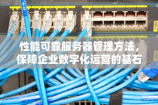 性能可靠服务器管理方法，保障企业数字化运营的基石